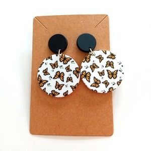 Butterfly Print Earrings